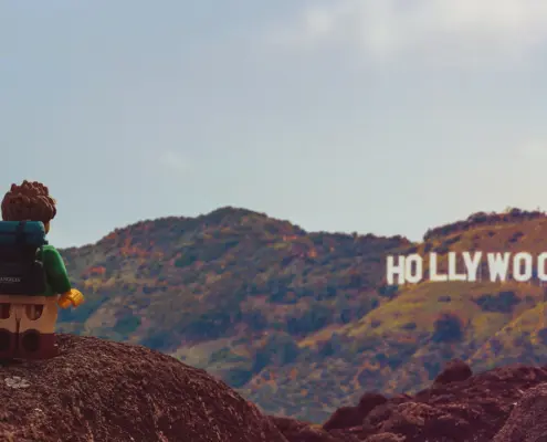 L.A. Film School Hollywood sign