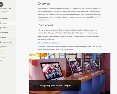Info for New Students