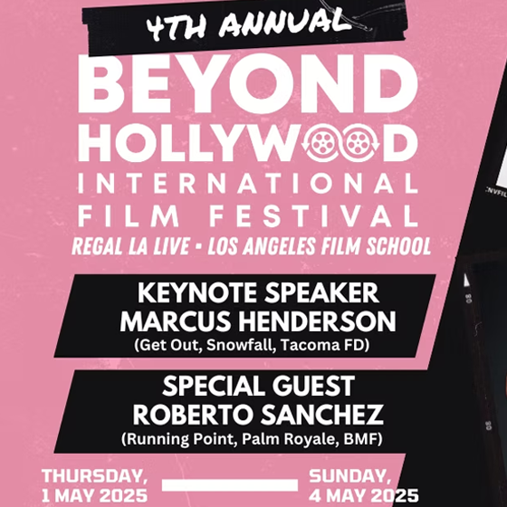 Beyond Hollywood Film Festival Flyer