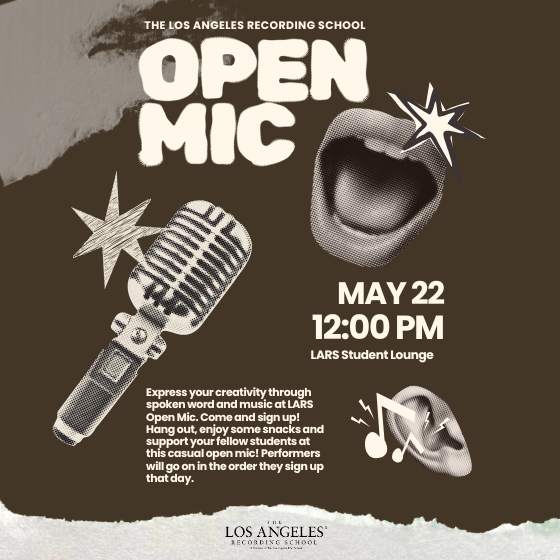 LARS Open Mic Flyer
