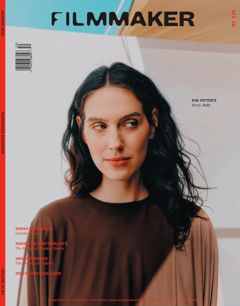 Cover Filmmaker Magazine