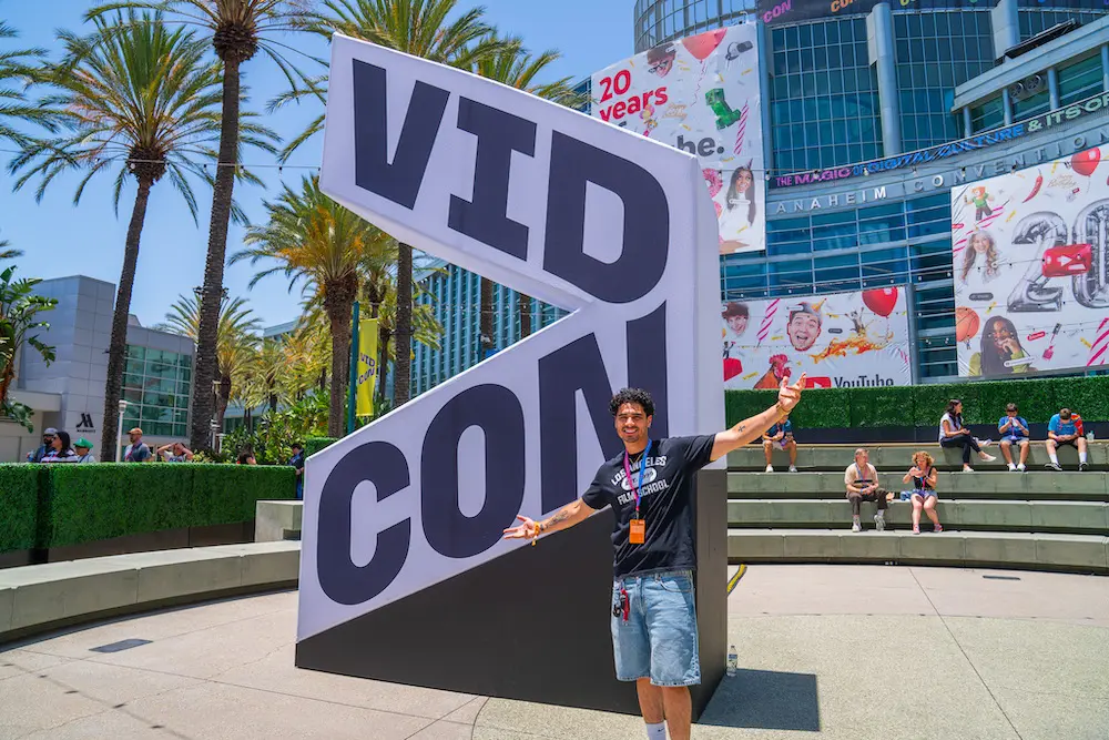 The Los Angeles Film School joins the fun at VidCon