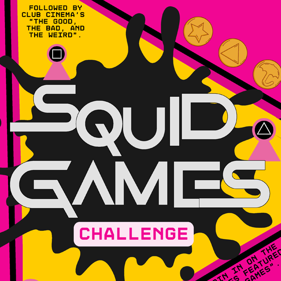 Squid Games Challenge Flyer