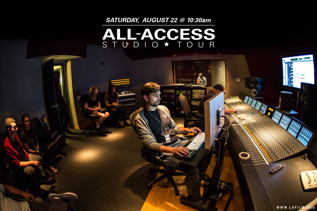 You're Invited! All-Access Studio Tour