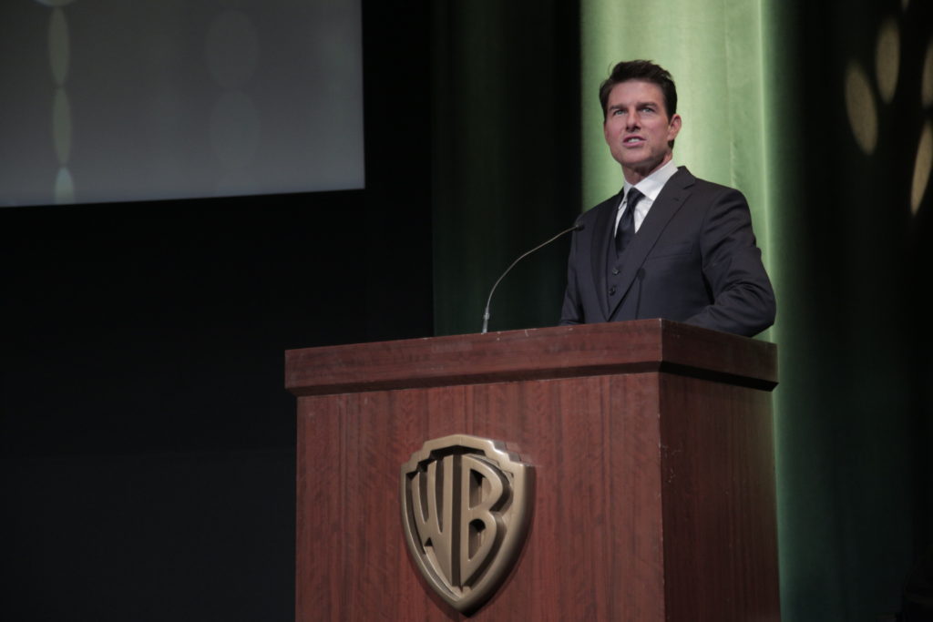 Tom Cruise at the Lumiere Awards