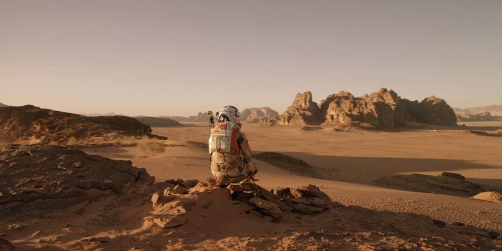 The Martian wide shot