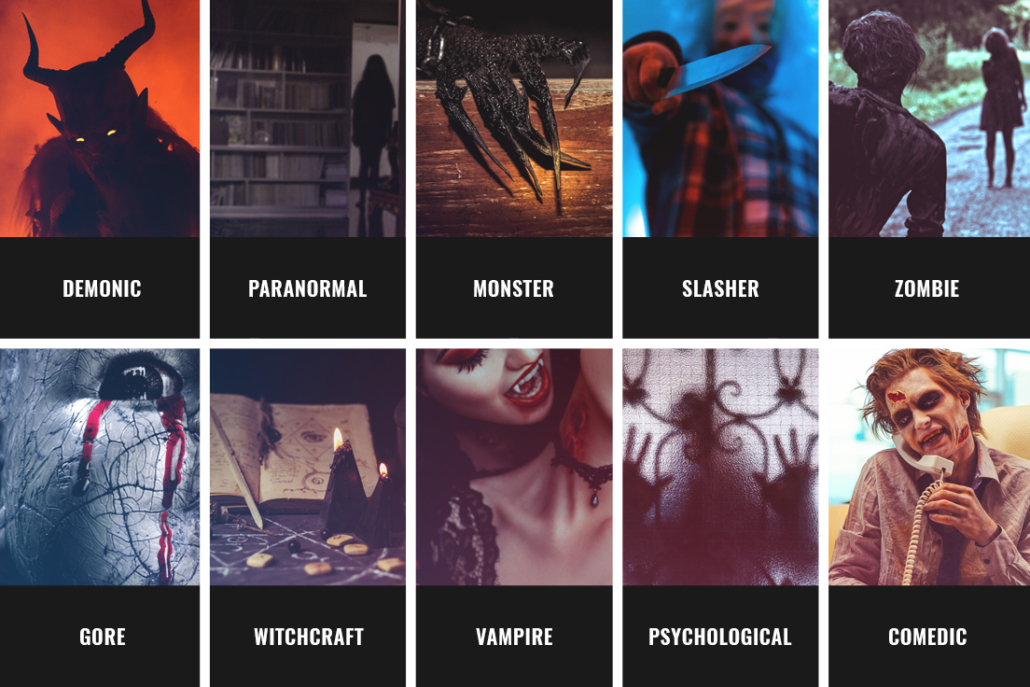 Subgenres of horror