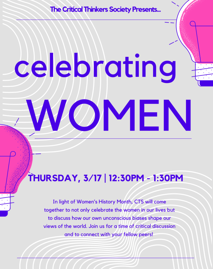 CTS Presents… Celebrating Women