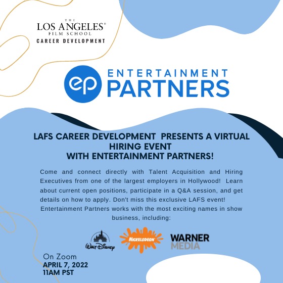 LAFS x Entertainment Partners Hiring Event