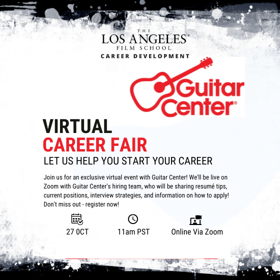 LAFS x Guitar Center Virtual Career Fair