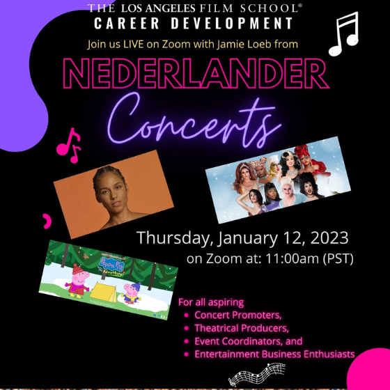 Nederlander Concerts & Entertainment Virtual Event