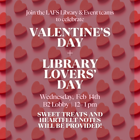V-Day & Library Lovers Month