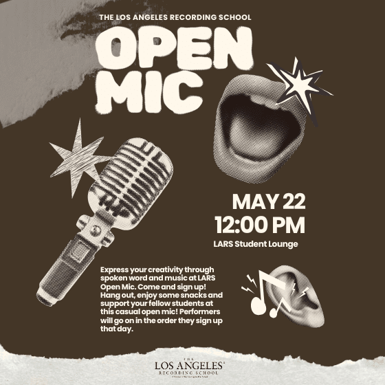LARS Open Mic Flyer
