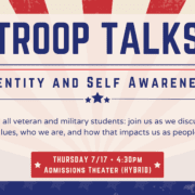 Troop Talks - Juy 17/25 Flyer