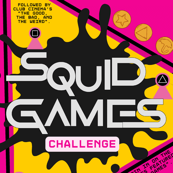 Squid Games Challenge Flyer