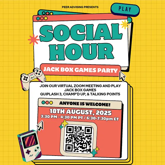 August Social Hour Flyer