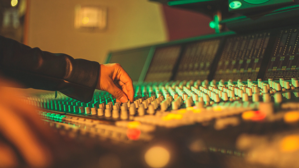 Music Producer vs Audio Engineer; console