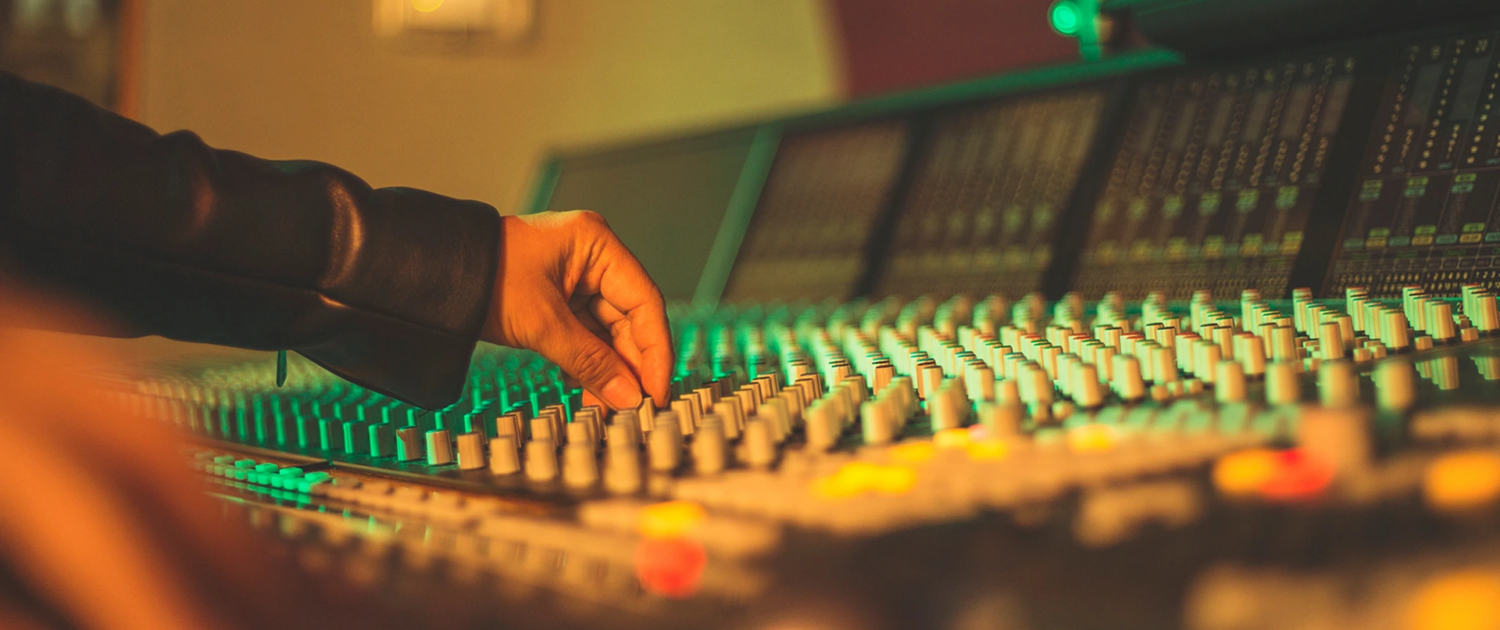 Music Producer vs Audio Engineer; console