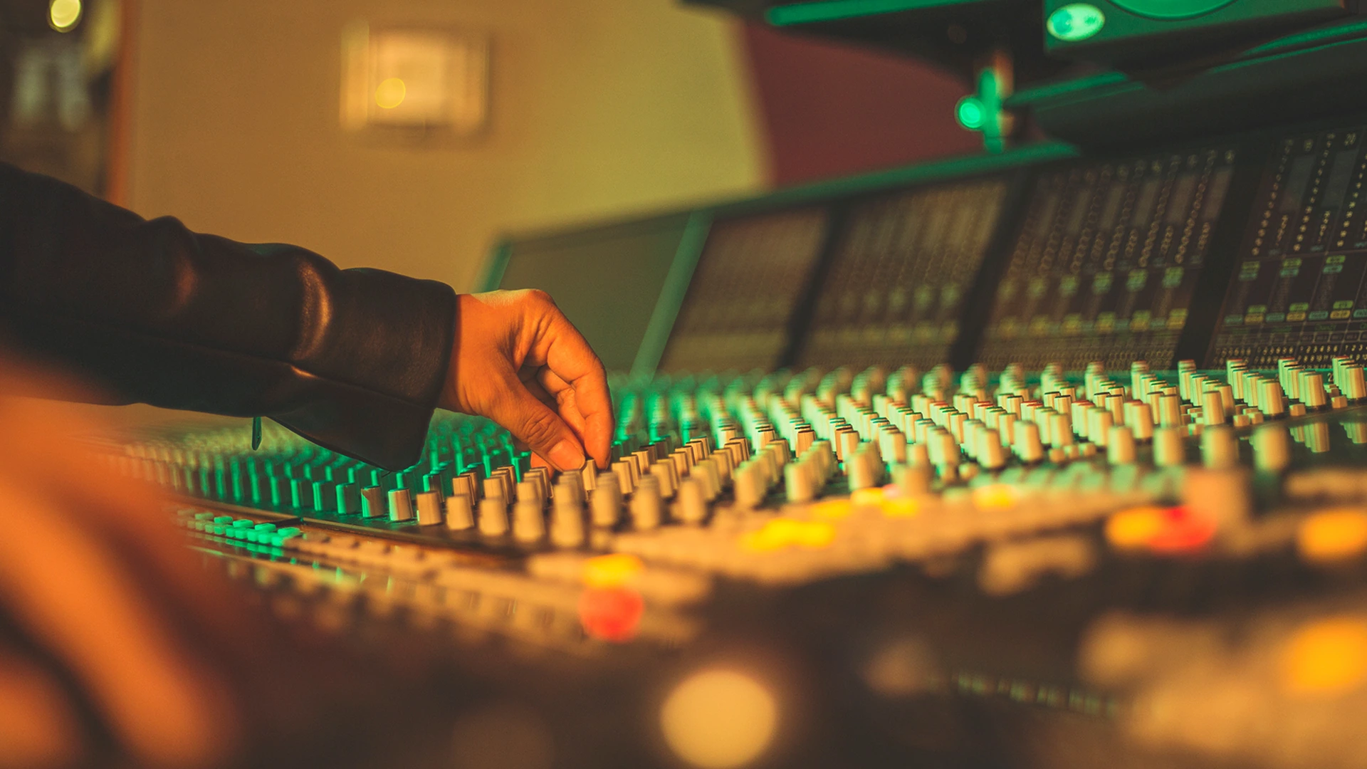 Music Producer vs Audio Engineer; console