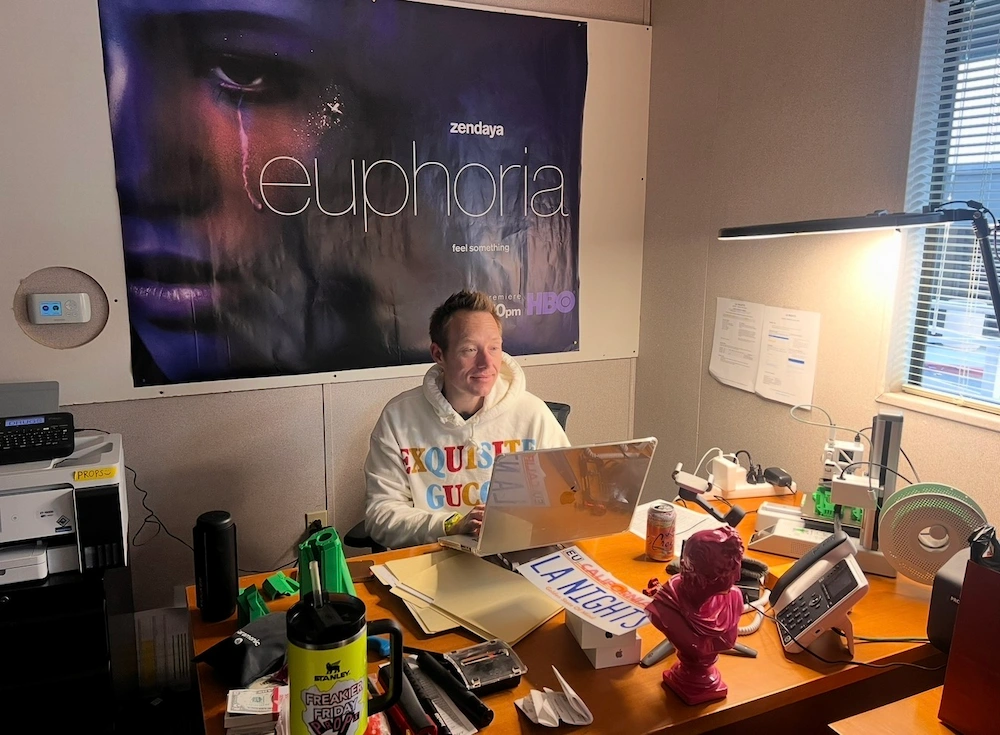 Joshua Bramer at his office
