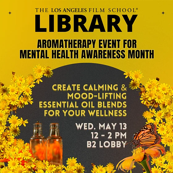 Library Aromatherapy Event for Mental Health Awareness Month