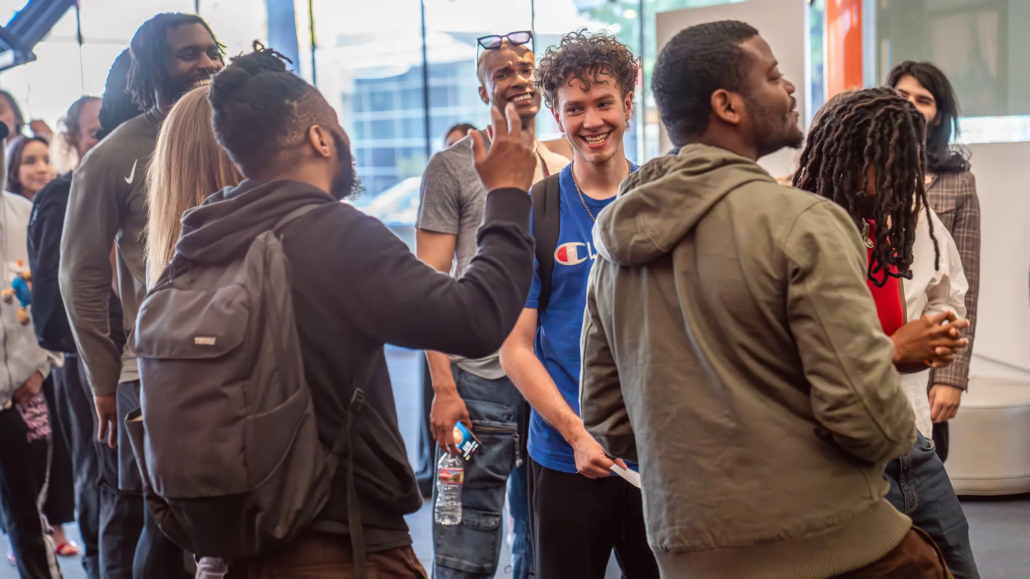 First Week Term Tips- Students Socializing
