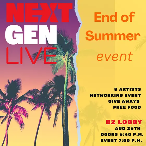 NextGen Live! End of Summer Event