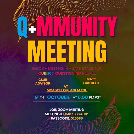 Q+mmunity Club Meeting